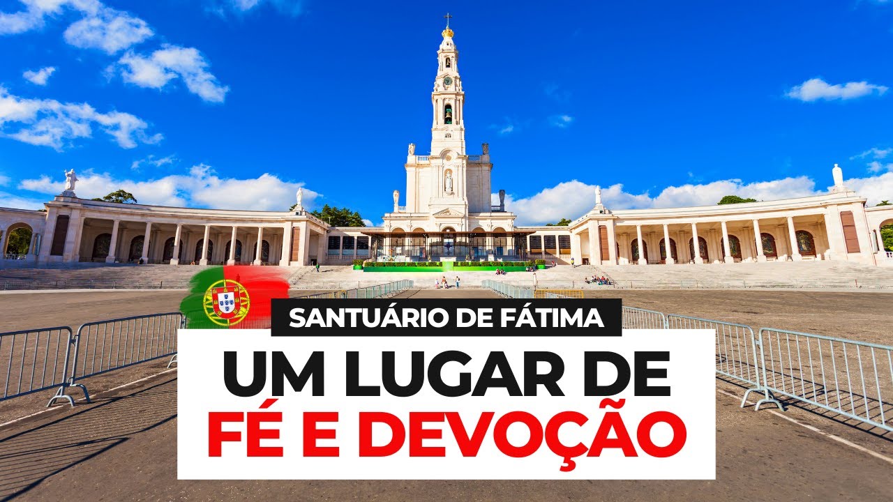 Santuário de Fátima em Portugal 🙏 Impossível Não Se Emocionar!