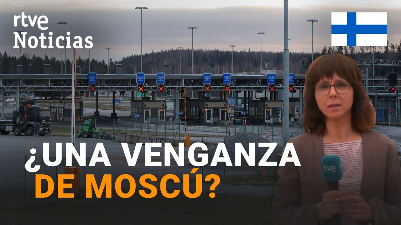 FINLANDIA: Cierra TODOS los PASOS FRONTERIZOS con RUSIA por el AUMENTO de MIGRANTES | RTVE
