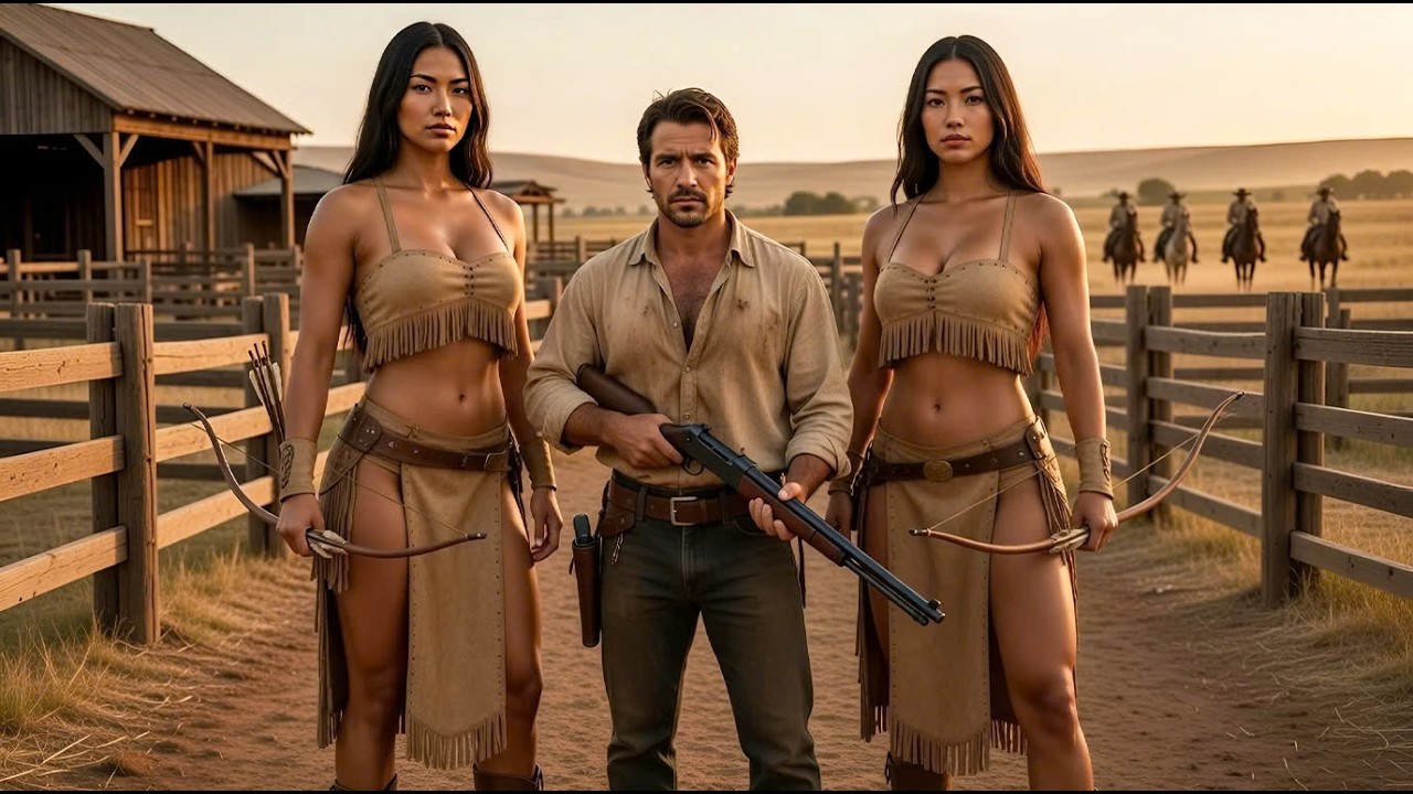 Vaquero compra a dos hermanas apache gigantes y las libera — pero ellas dicen: “Ahora somos tuyas”.