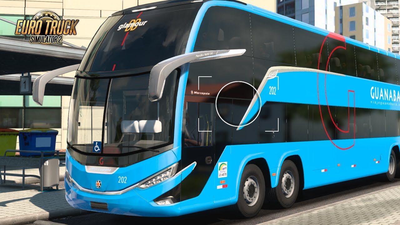 GUANABARA | MAPA EAA | São José do Rio Preto - Rio Claro | Marcopolo G8 V1.55 | EURO TRUCK SIMULATOR