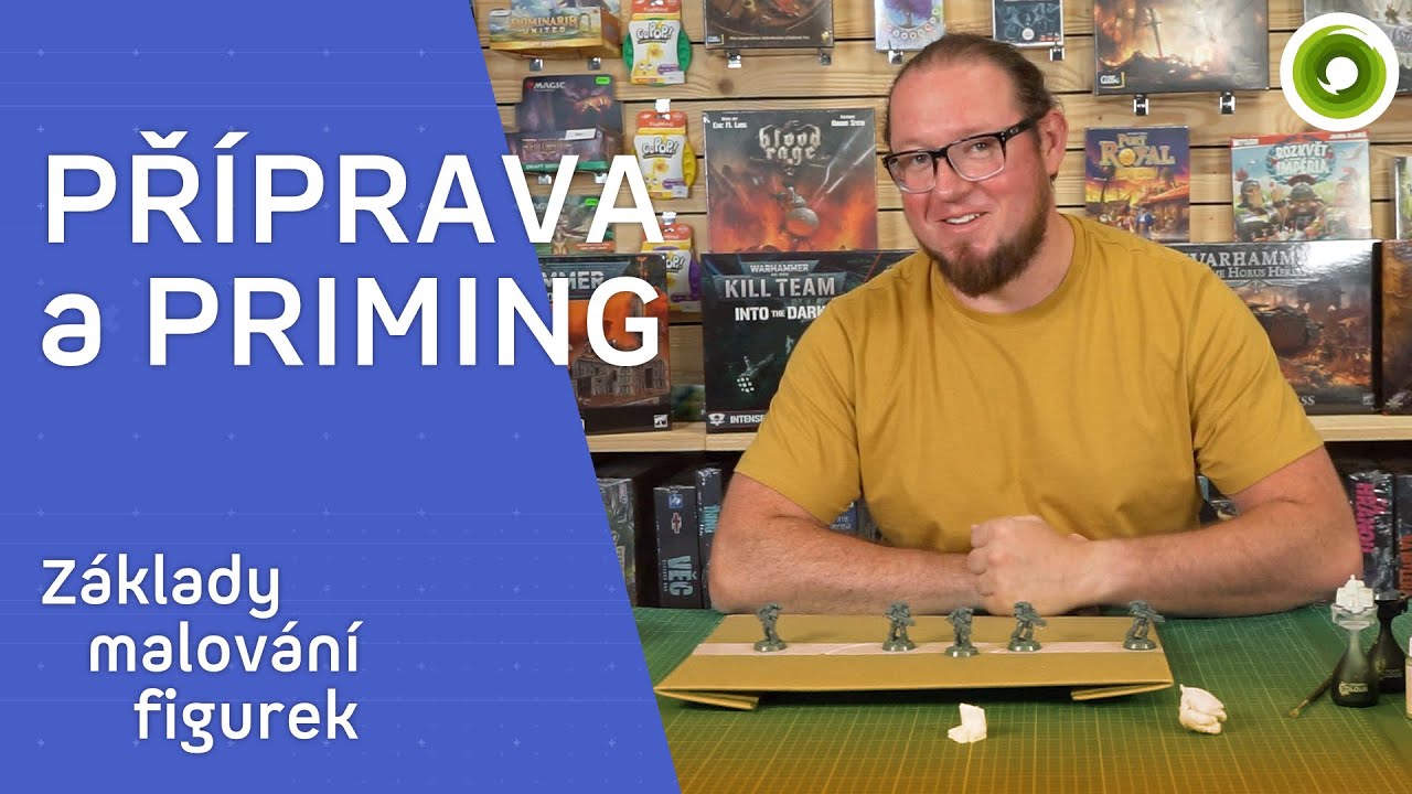 Základy malování figurek – příprava a priming