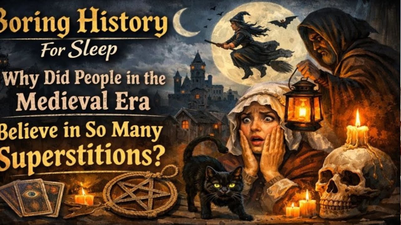 Why Did People in the Medieval Era Believe in So Many Superstitions || Calm History For Sleep.