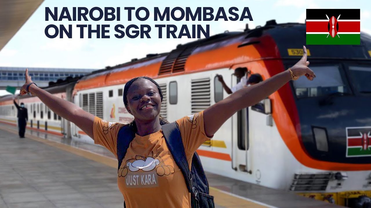 Из НАЙРОБИ в МОМБАСУ на кенийском поезде SGR || Эконом-класс || Мои впечатления как жителя Ганы 🇬🇭