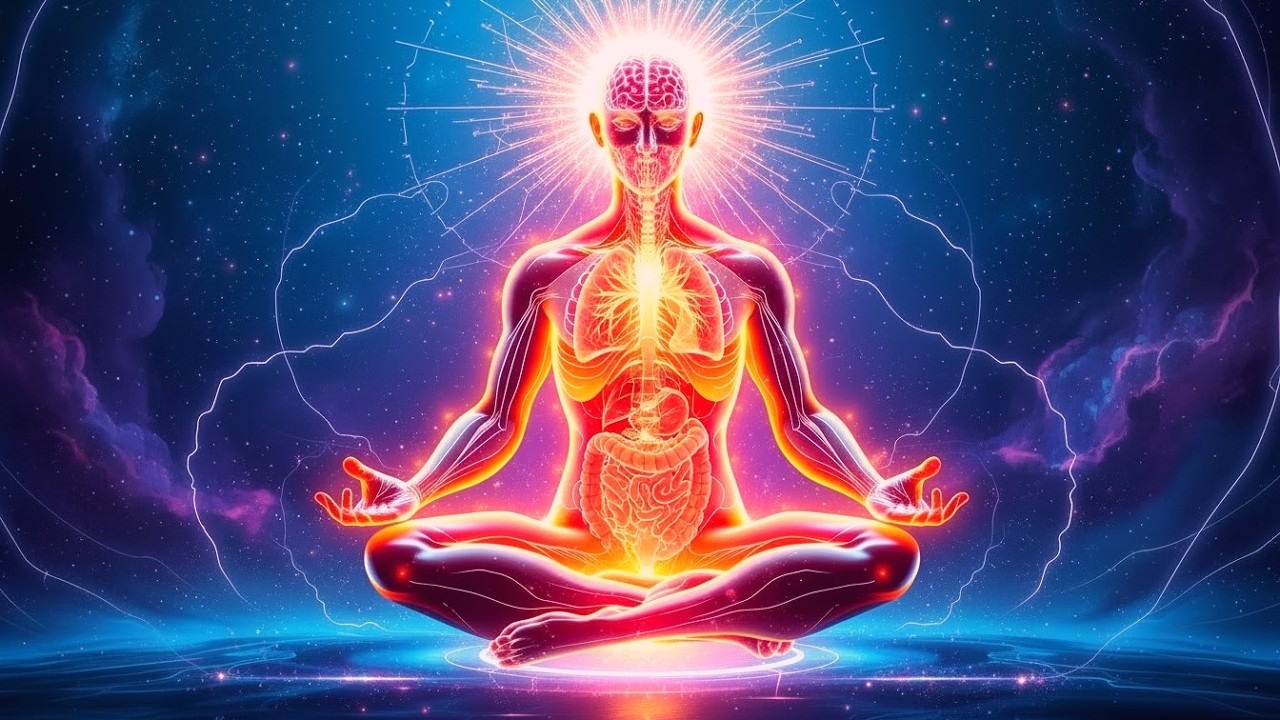 432hz + 528hz + 963hz - Stress and Anxiety | Spiritual Awakening, Whole Body Renewal