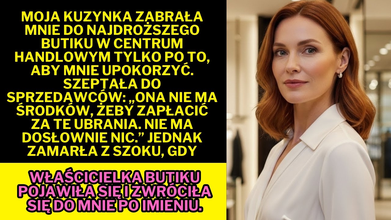 Zabrała mnie do najdroższego sklepu, aby mnie upokorzyć… i oniemiała, gdy pojawiła się właścicielka.