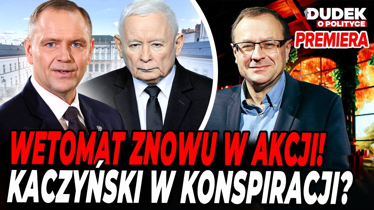 REKORDOWE WETO NAWROCKIEGO, KACZYŃSKI W KONSPIRACJI I START PAKTU MIGRACYJNEGO! | Dudek o Polityce