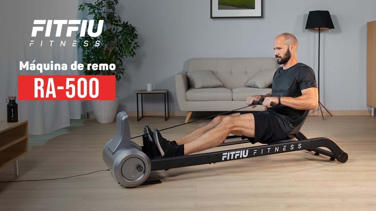FITFIU Fitness RA-500 - La m&aacute;quina de remo indoor perfecta para entrenar en casa