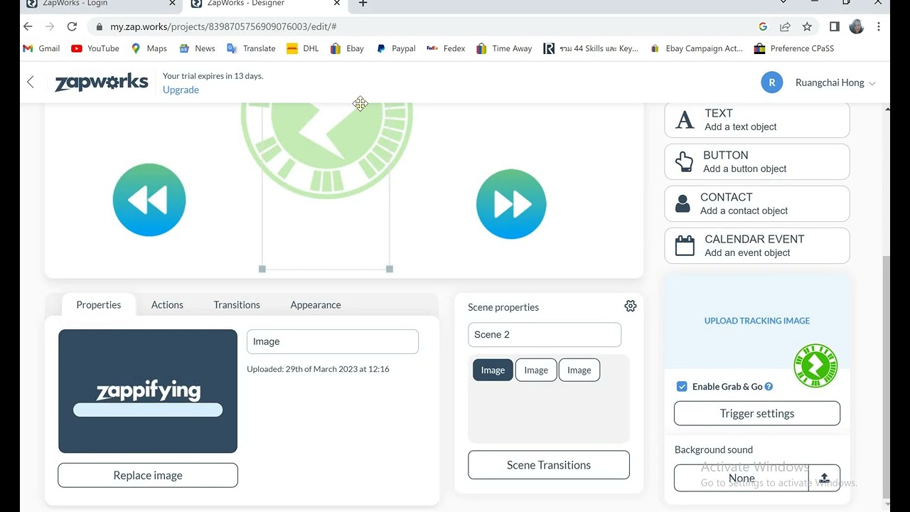 สร้างสื่อAR ง่ายมากๆ ด้วยZappar (Designer Legacy)
