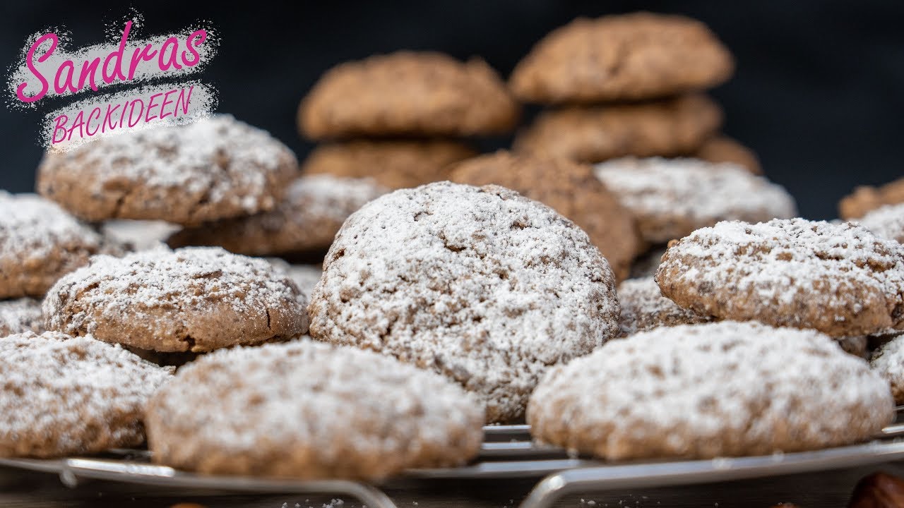 Schoko Nuss Makronen - einfach und schnell | gelingsicheres Rezept | Last Minute Weihnachtsplätzchen
