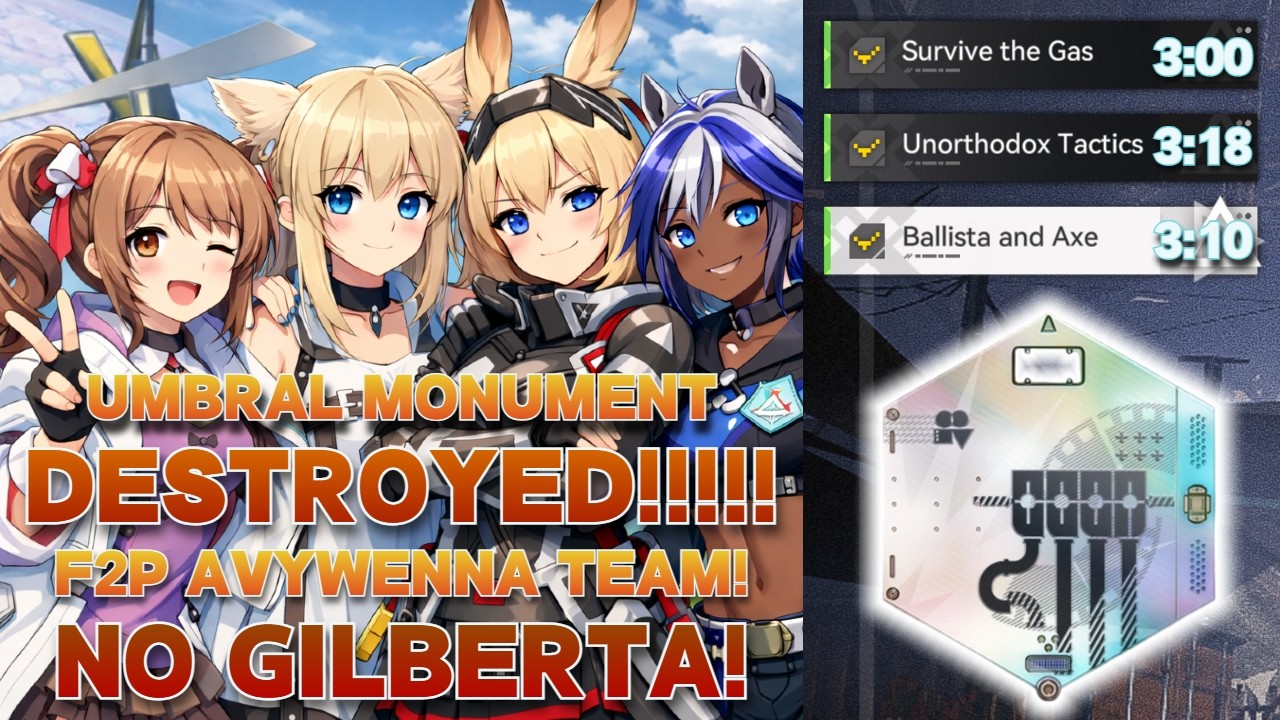 AVYWENNA F2P TEAM DESTROYS ENDGAME! | Umbral Monument | Arknights: Endfield