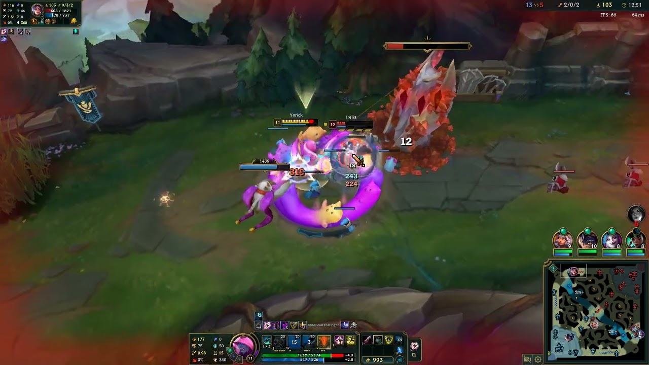 Yorick vs Irelia