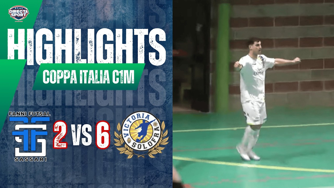 Futsal Coppa Italia C1M Fase Nazionale - Fanni Futsal - Victoria Solofra Futsal 2-6 (Highlights)