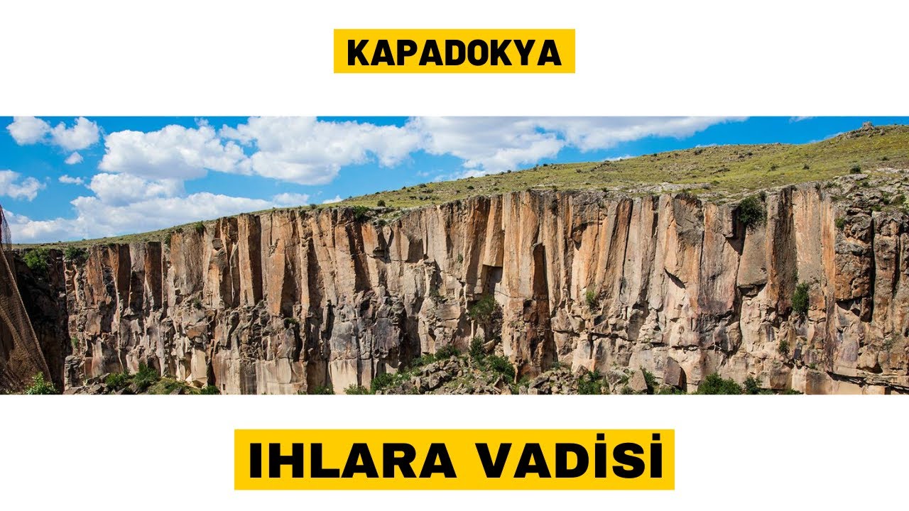 Aksaray Ihlara Vadisi / Karanlık Kale Kilisesi / Kapadokya Başlangıcı
