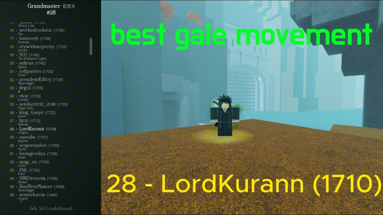 The Best Gale Movement V2 | Deepwoken