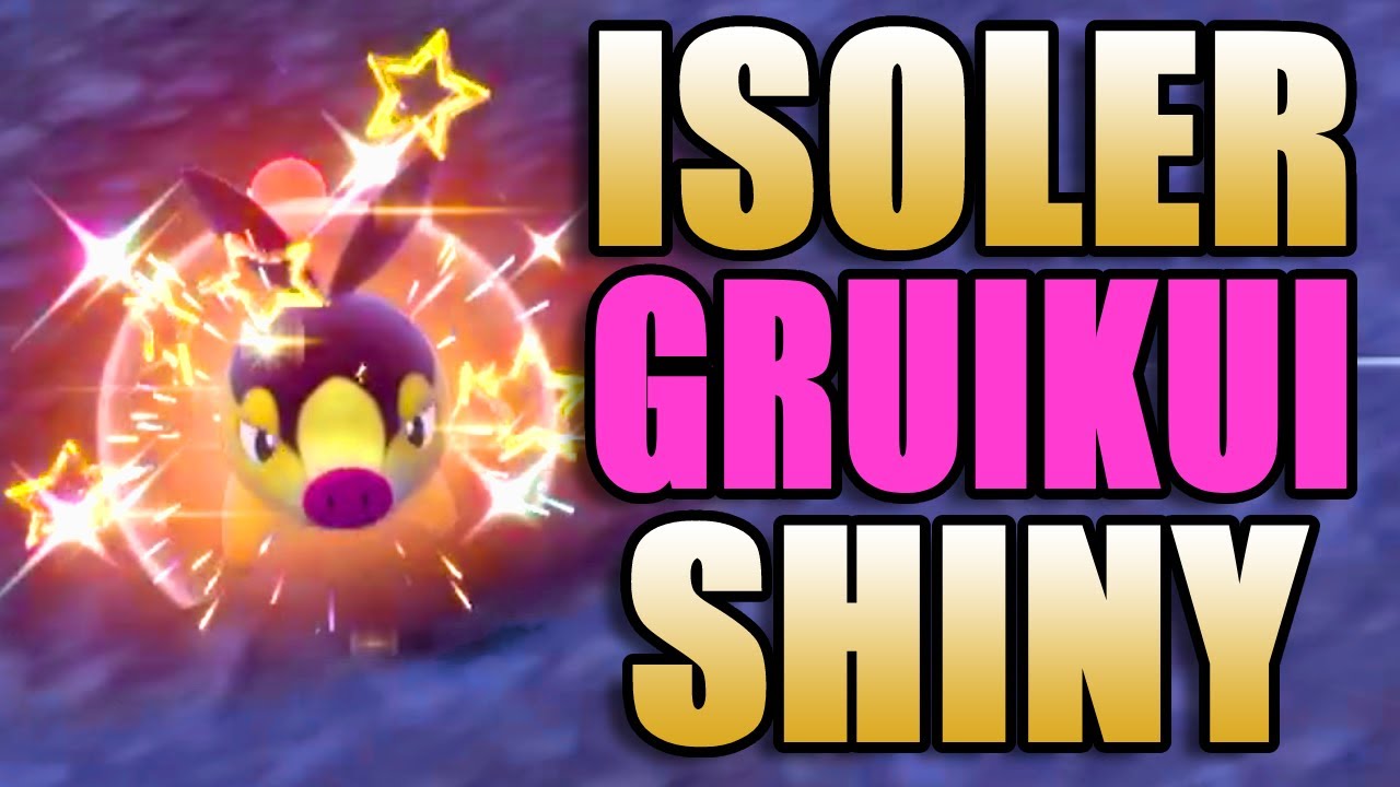 Comment Avoir GRUIKUI SHINY FACILE dans le Disque Indigo Pok&eacute;mon &Eacute;carlate DLC