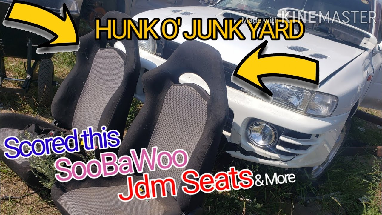 Found This At JunkYard! Untouch Jdm Impreza Soobawoo Seats