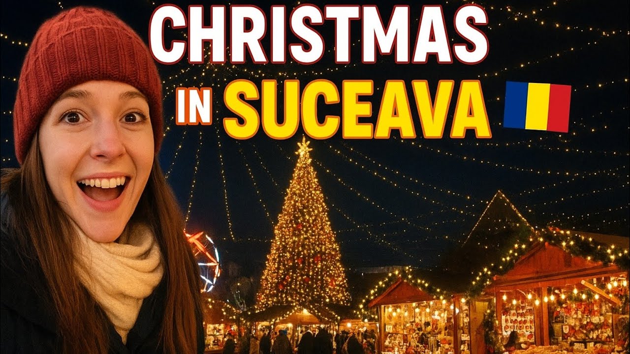 “Christmas in Suceava 🇷🇴 – Magical Markets, Food & Gifts!”