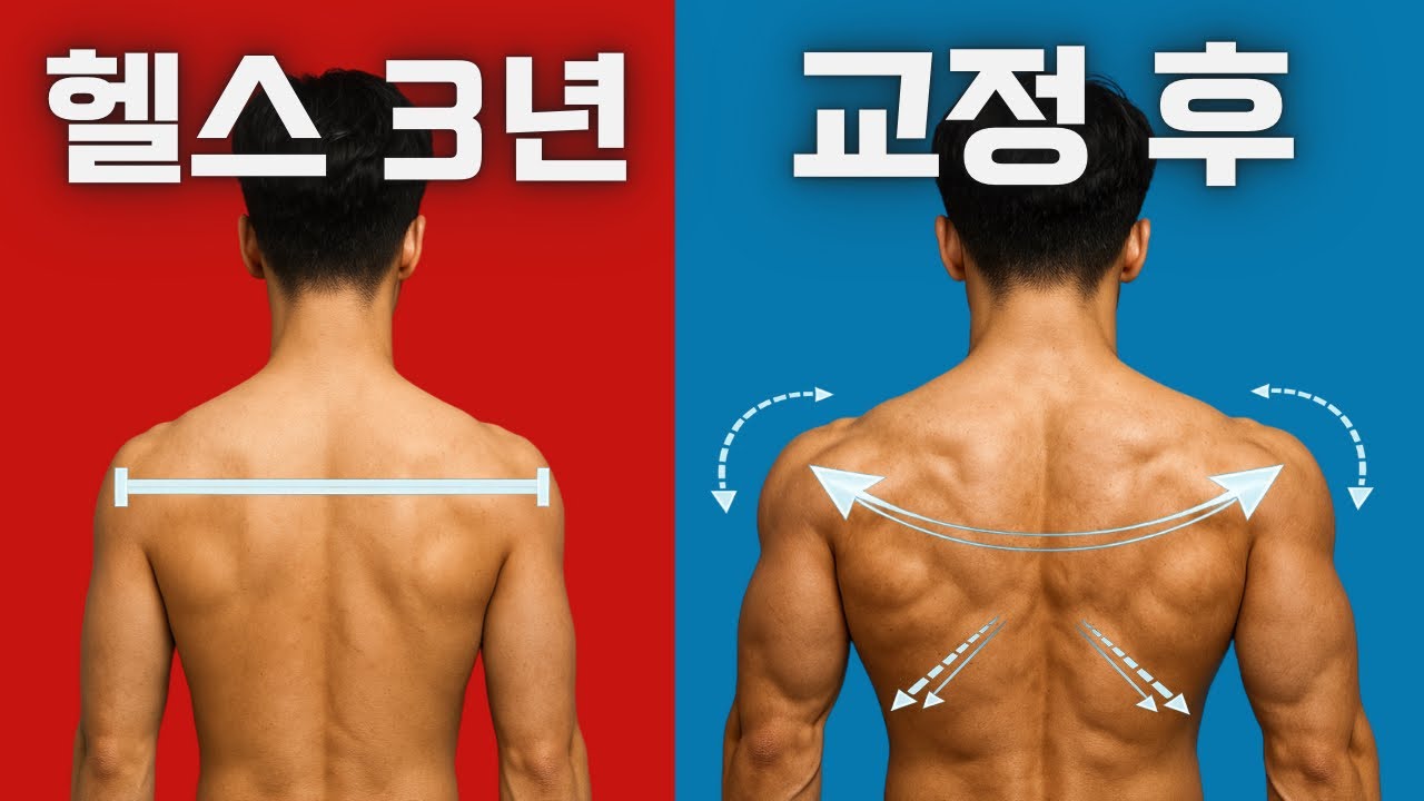 헬스 3년 해도 변화 없다면 꼭 보세요.
