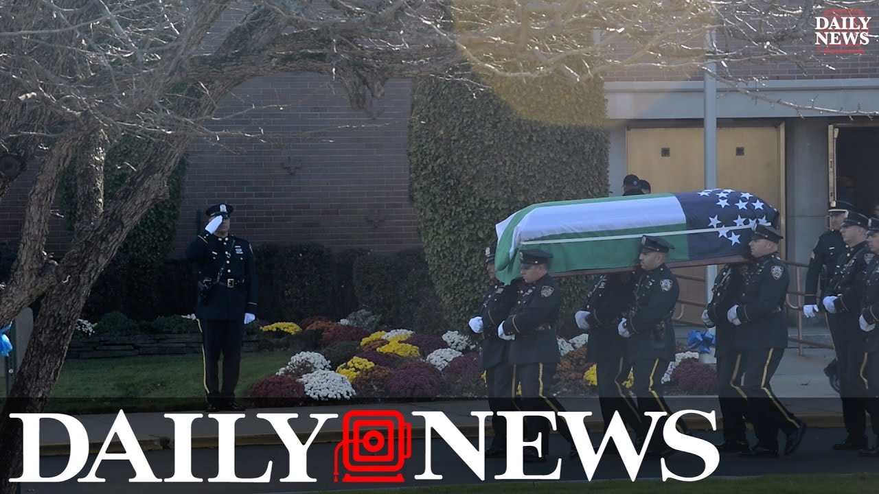 Funeral for NYPD Sergeant Paul Tuozzolo