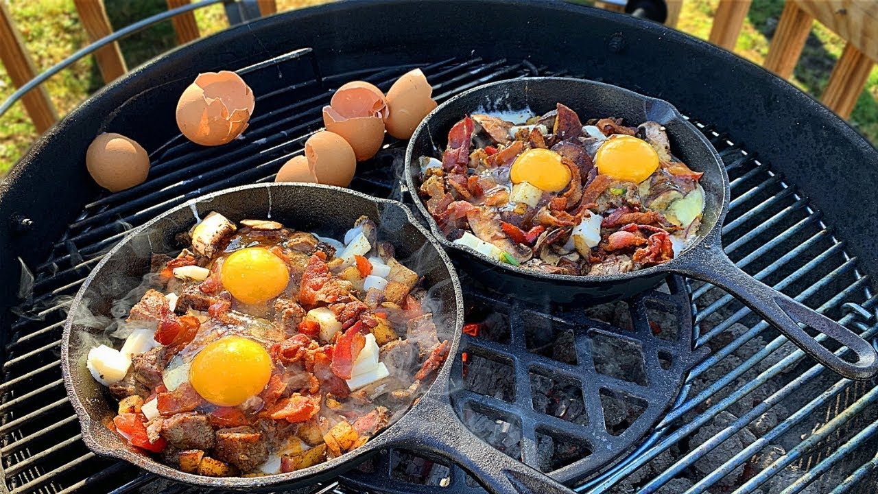 Sartén de Asada con Huevos a la parrilla | La Capital