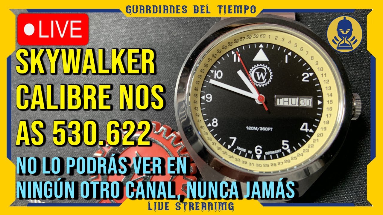 Calibres de los 70 en relojes de nueva construcción: Constantine Weisz Skywalker