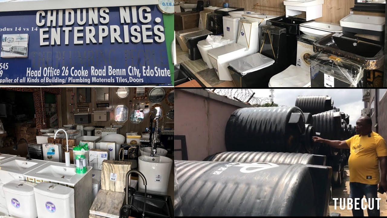 Price Of Water Tanks, Water Heaters, WC, Bathroom Accessories, Sinks, Smoke Extractors In Edo State.