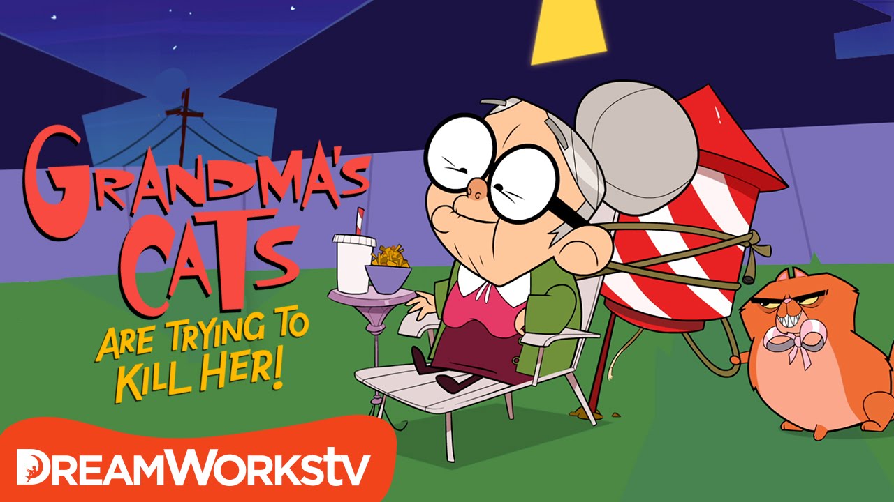 Killer Cat Rocket | GRANDMA'S CATS ARE TRYING TO KILL HER
