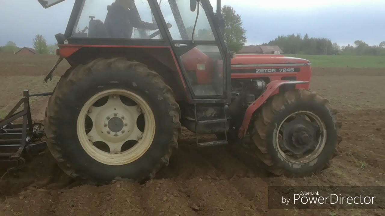 Kultywatorowanie ZETOR 7045