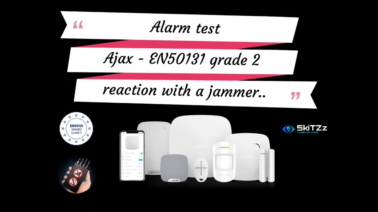 Ajax alarm, jam the Jeweller protocol ? Ajax needs to update his alarm to make the sirens ring..