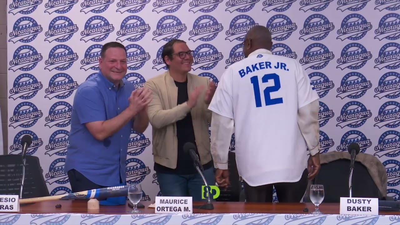 Dusty Baker presentado como mánager de Nicaragua