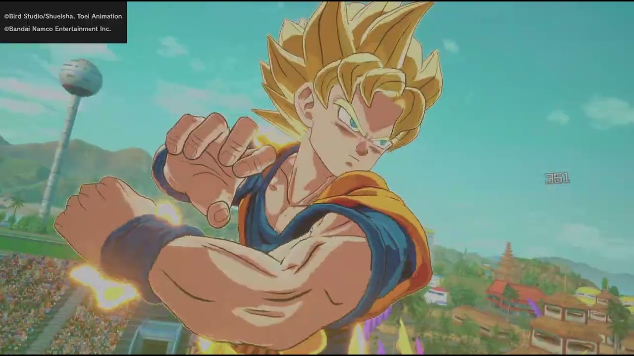 DRAGON BALL: Sparking! ZERO Goku vs Bardock based off of Yuji vs Hakari