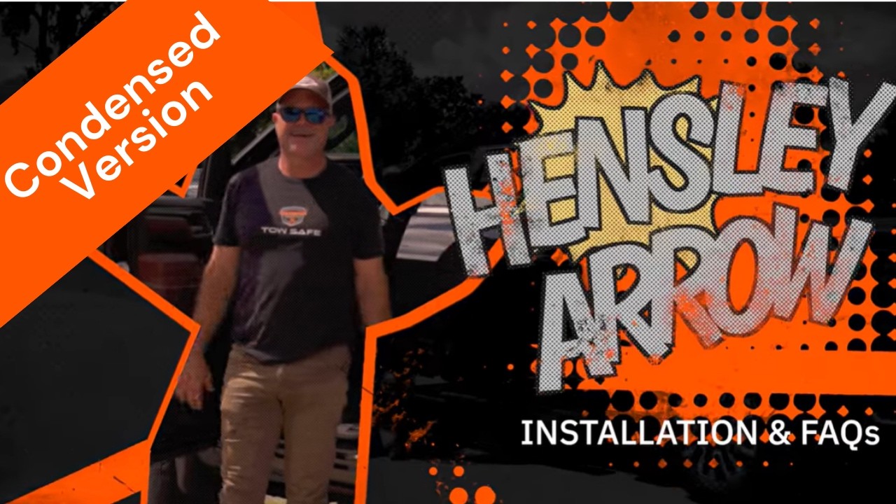 Ultimate Hensley Arrow Anti-Sway Hitch Installation Video - Quick Trailer Setup (Condensed Version)