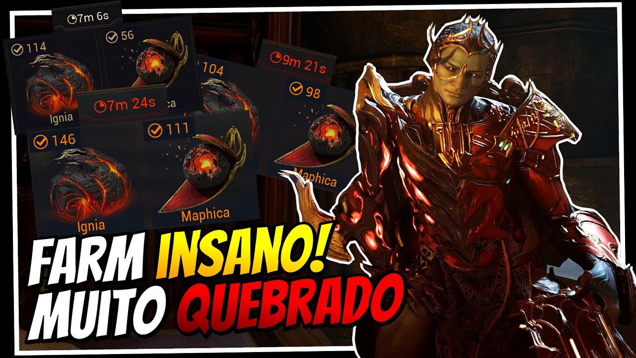 [LER COMENTARIO FIXADO] ESSE FARM da OLD PEACE est&aacute; TOTALMENTE QUEBRADO, S&Eacute;RIO! (SEGREDO) | Warframe