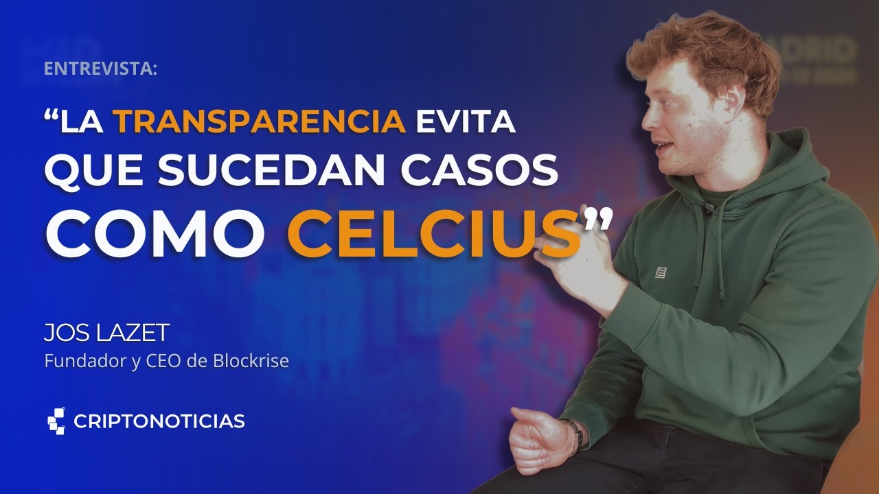 Pr&eacute;stamos con Bitcoin: &iquest;C&oacute;mo obtener cr&eacute;dito en euros? | Entrevista a Jos Lazet | CriptoNoticias