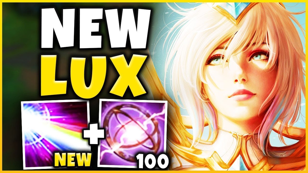 *NEW UPDATE* LUX IS NOW AN ASSASSIN (RIOT MESSED UP HUGE) - League of Legends