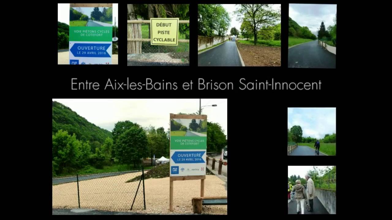 Brison Saint-Innocent - inauguration de la voie sarde