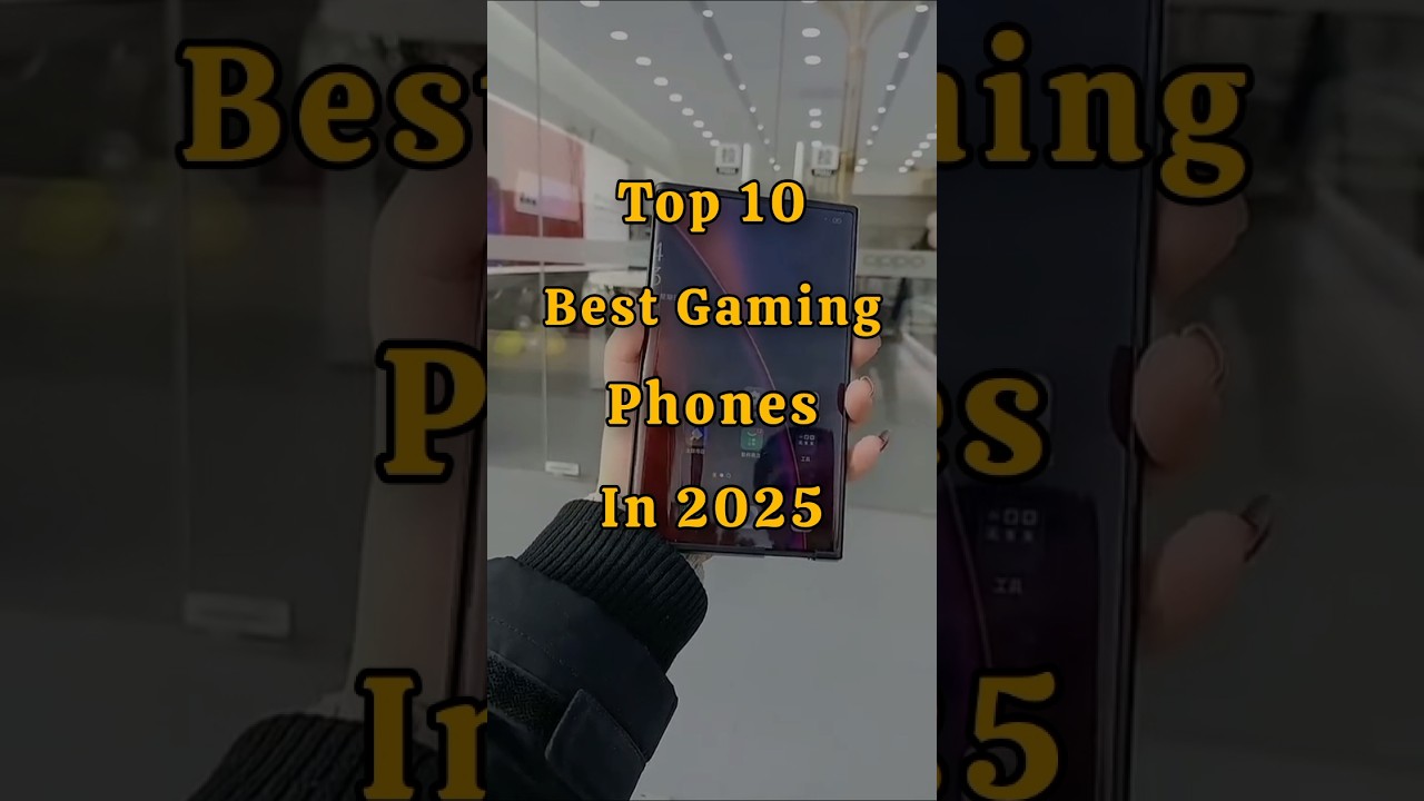 10 лучших игровых телефонов 2025 года 🔥 Мобильные телефоны с лучшей производительностью!