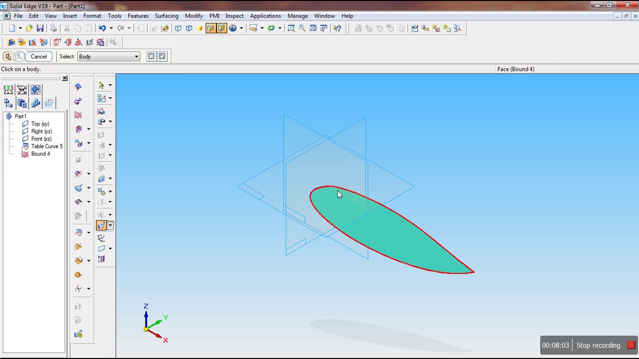 Airfoil Generation using Solidedge V19