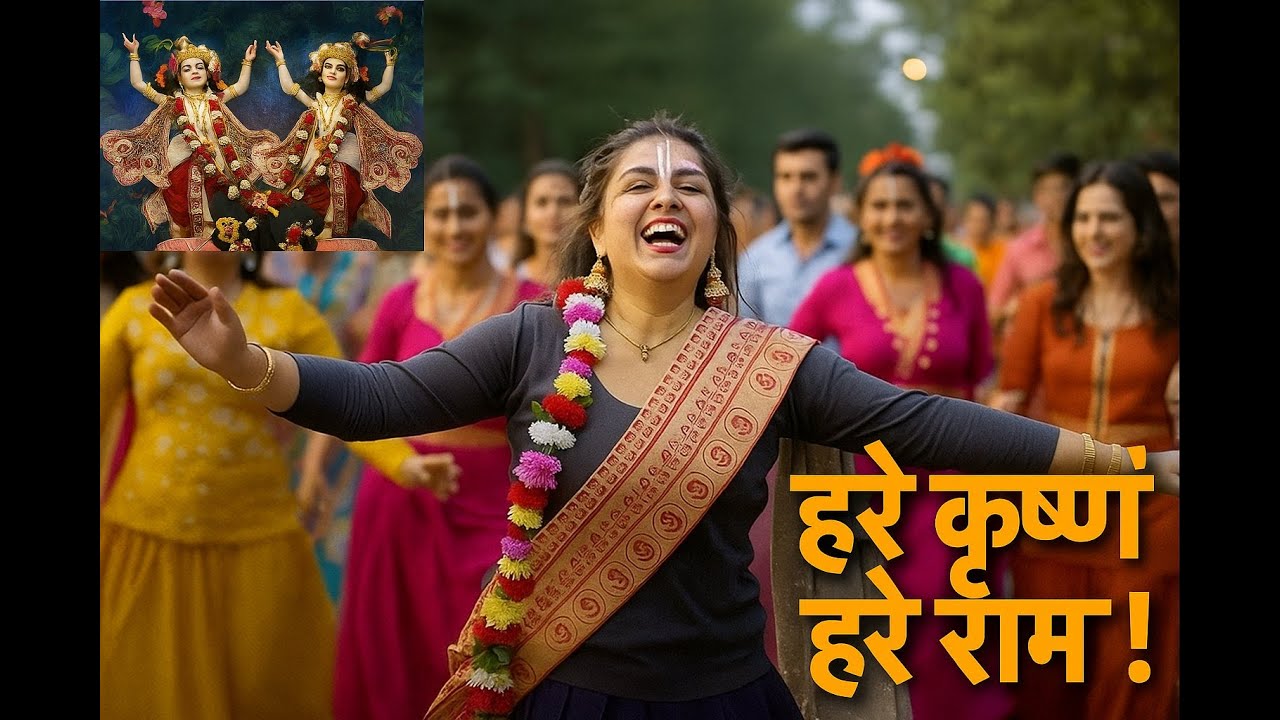 Hare Krishna Hare Rama 🔥 | Krishna Party Song | Dance Bhajan Remix | भक्ति में मस्ती