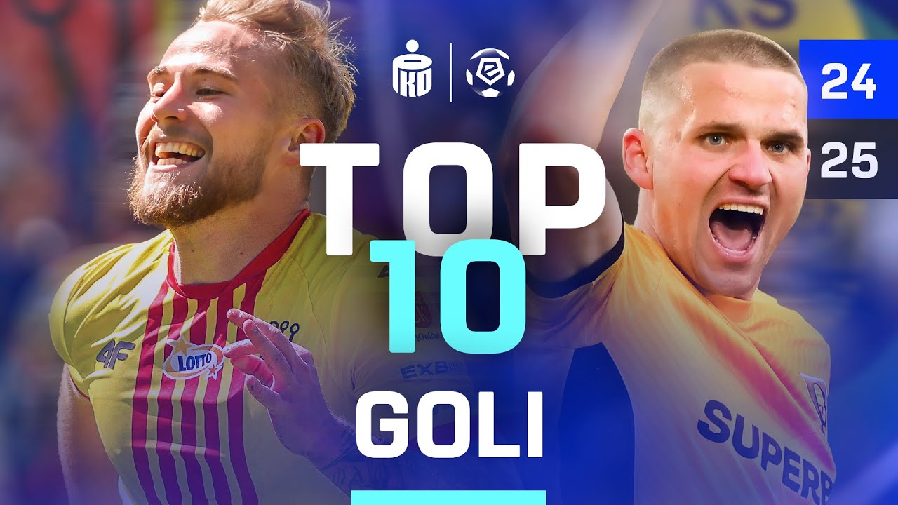 Najpiękniejsze gole sezonu 2024/25! | TOP 10 | Ekstraklasa