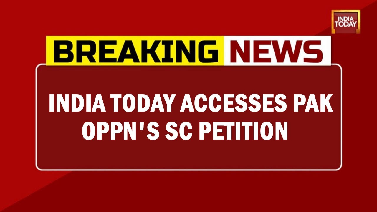 Opposition's Plea In Supreme Court Seeks To Kill Pakistan Speaker's Ruling | Breaking News