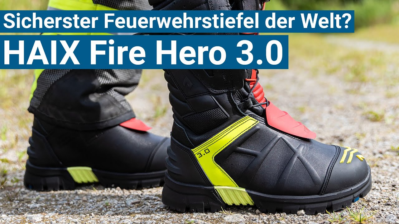 Sicherster Feuerwehrstiefel der Welt? HAIX Fire Hero 3.0