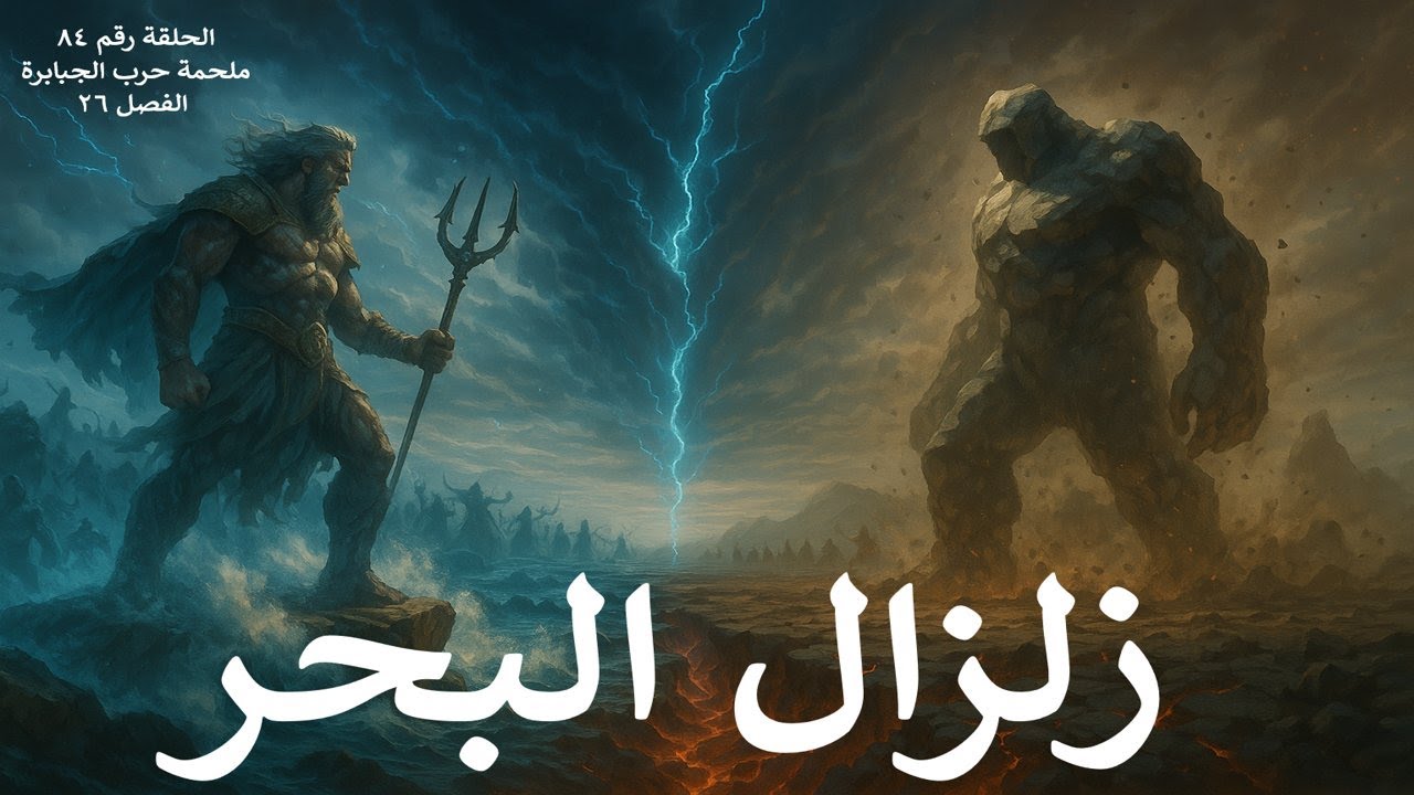 حلقة 84 - ملحمة حرب الجبابرة رقم (الفصل 26) – طبول تحت الجبل: إعلان الهزّة الأولى