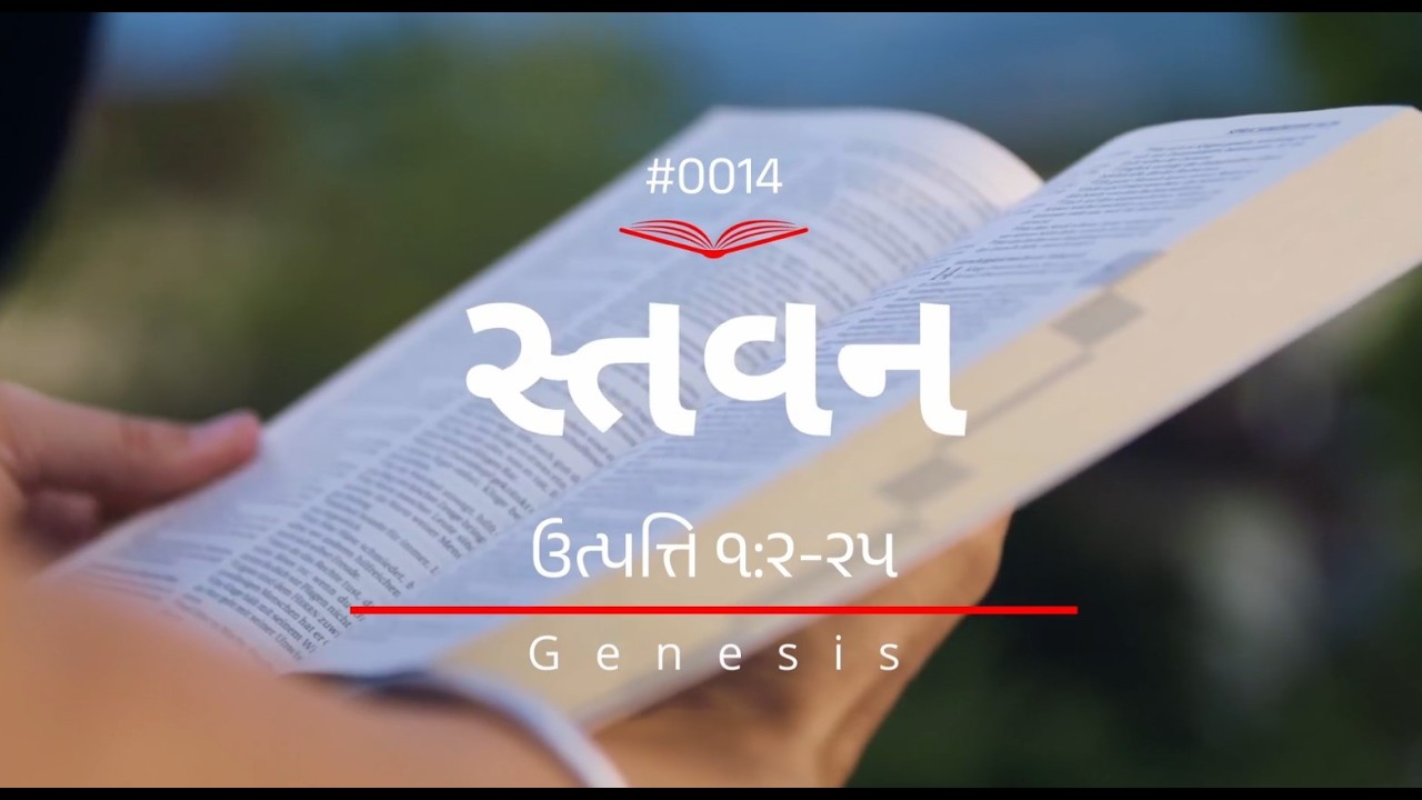 #TTB Gujarati  Genesis 1:2-25 (#0014) Gujarati Bible Study