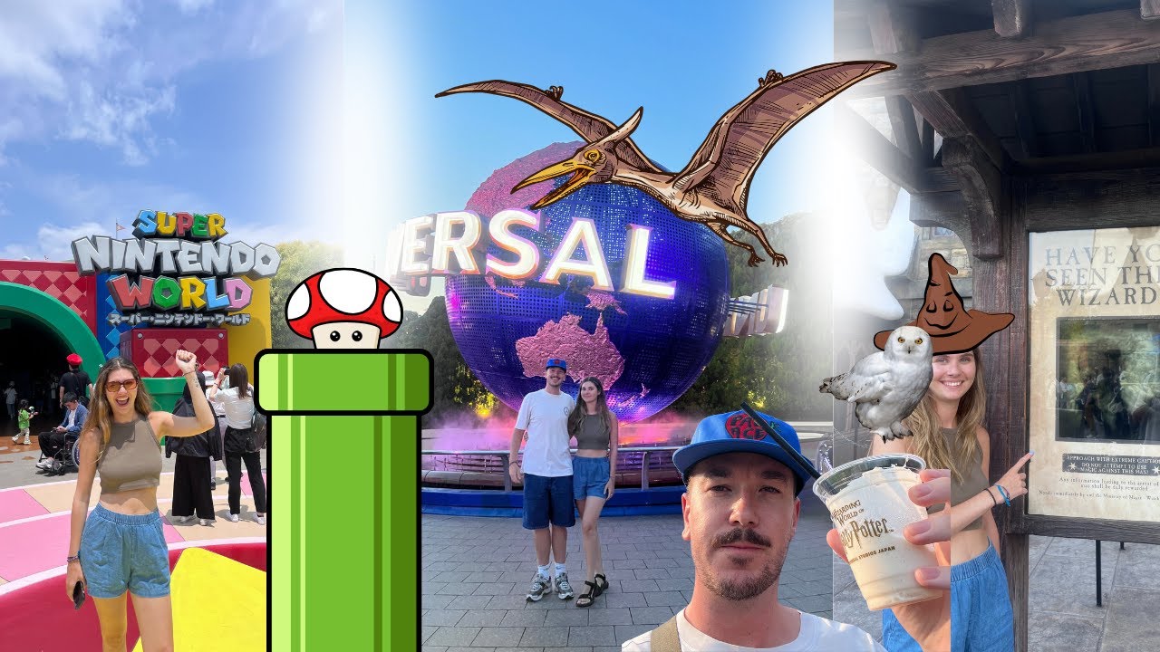 Universal Studios, Japan | Super Nintendo World, Jurassic Park & The Wizarding World Of Harry Potter