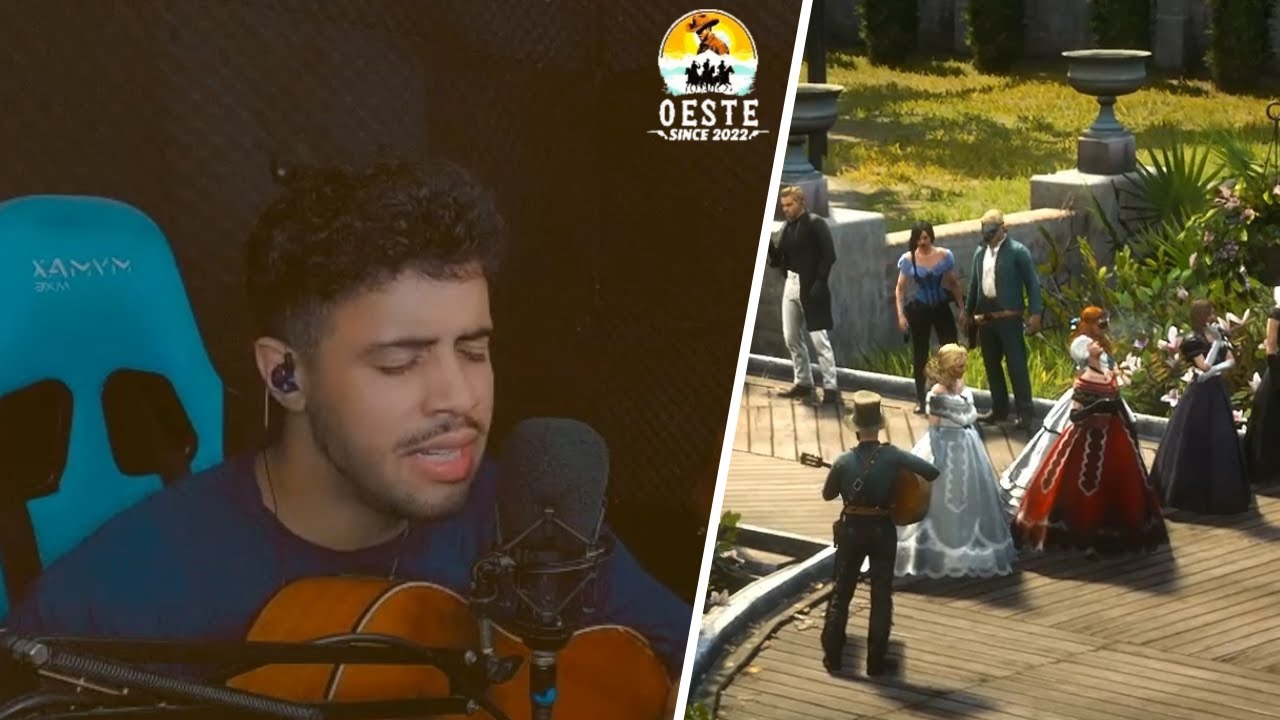CISINHO CANTANDO NO BAILE DE MÁSCARAS | Red Dead | OesteRoleplay | CisinhoClips