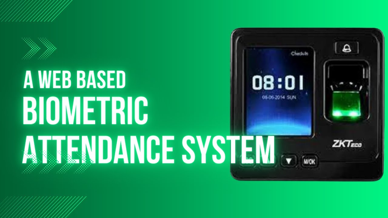 Web Based  Attendance System, Which has been Integrated into Zkteco Biometrics and an SMS system