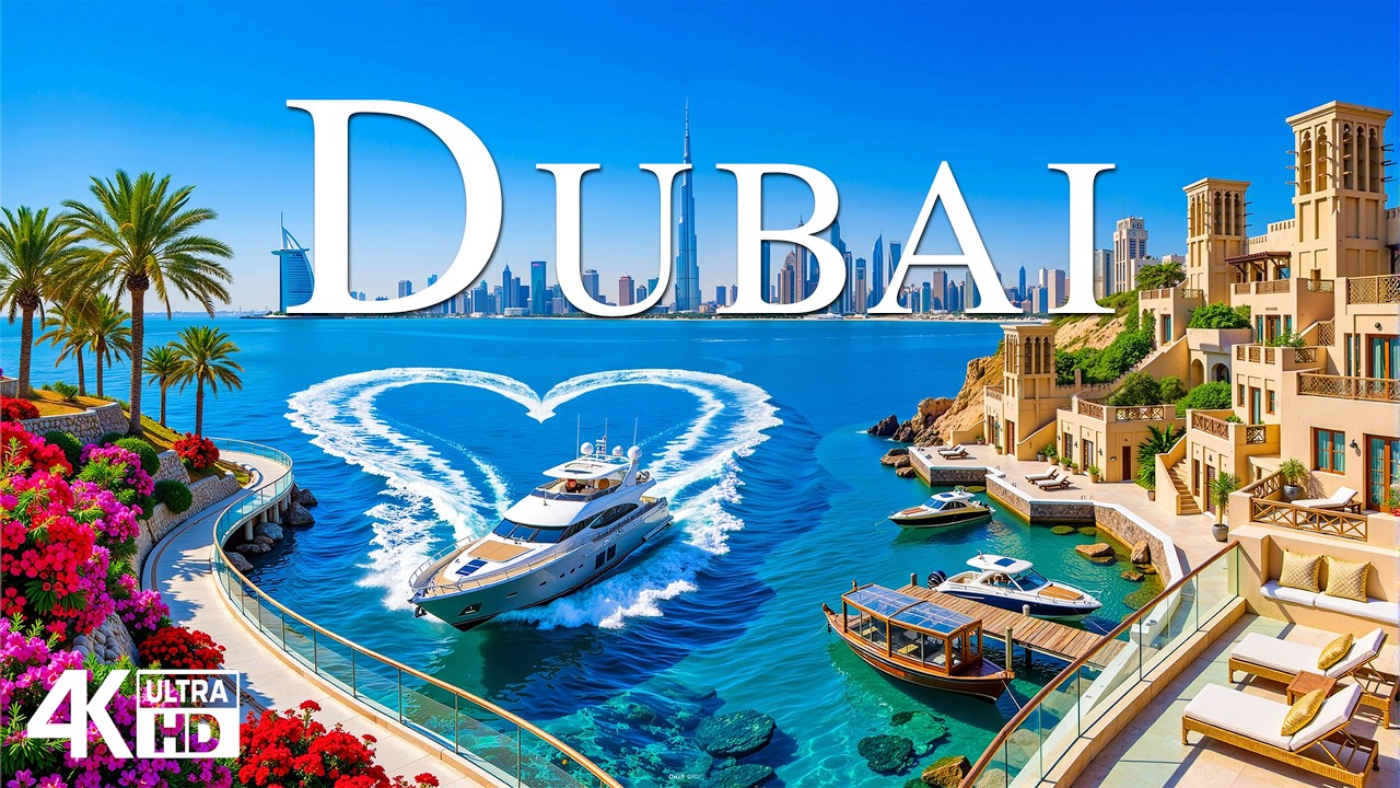 Dubai 4K | Most Luxurious City in the World &ndash; Burj Khalifa, Skyline & Blue Coast