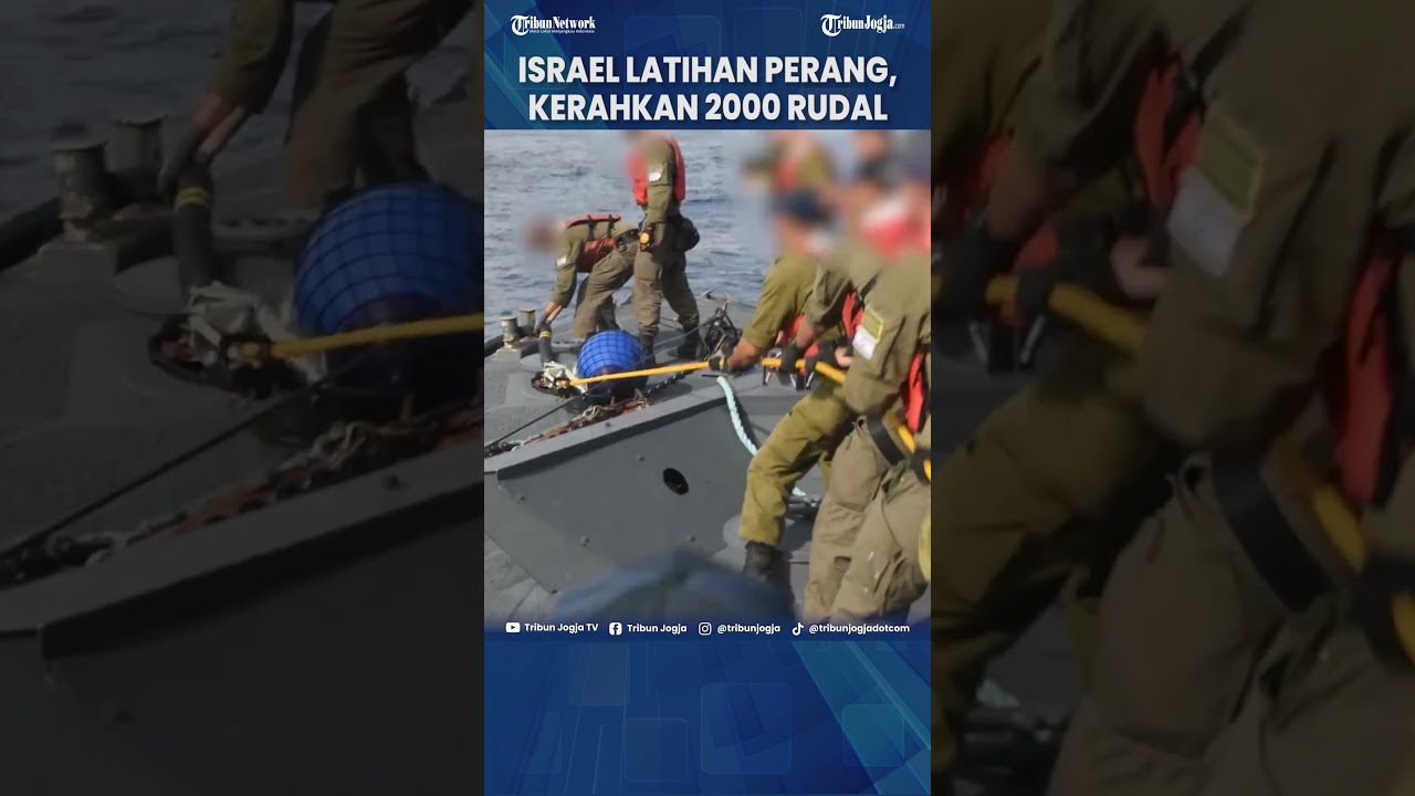 ANTISIPASI SERANGAN IRAN,ISRAEL SIMULASIKAN PERANG & KERAHKAN 2000 RUDAL DEKAT JANTUNG KOTA #Shorts