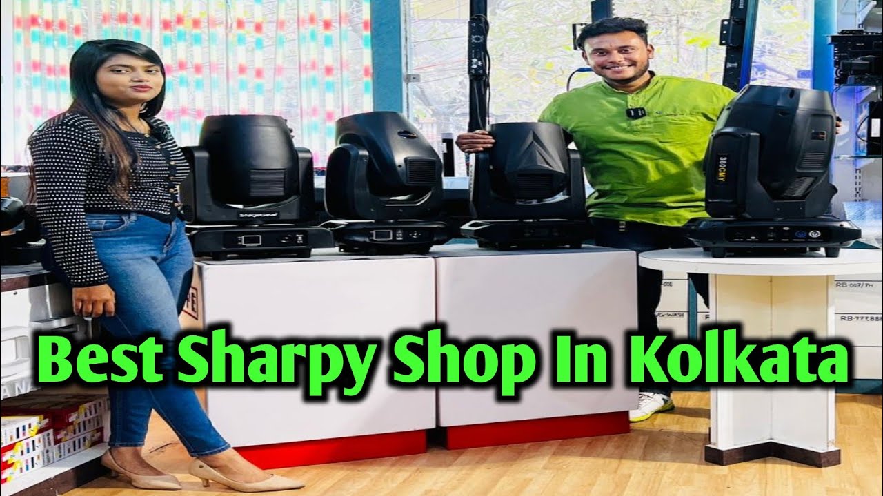 Best And Premium Sharpy Market In Kolkata || Kolkata Dj light showroom || Dj Light Showroom Kolkata